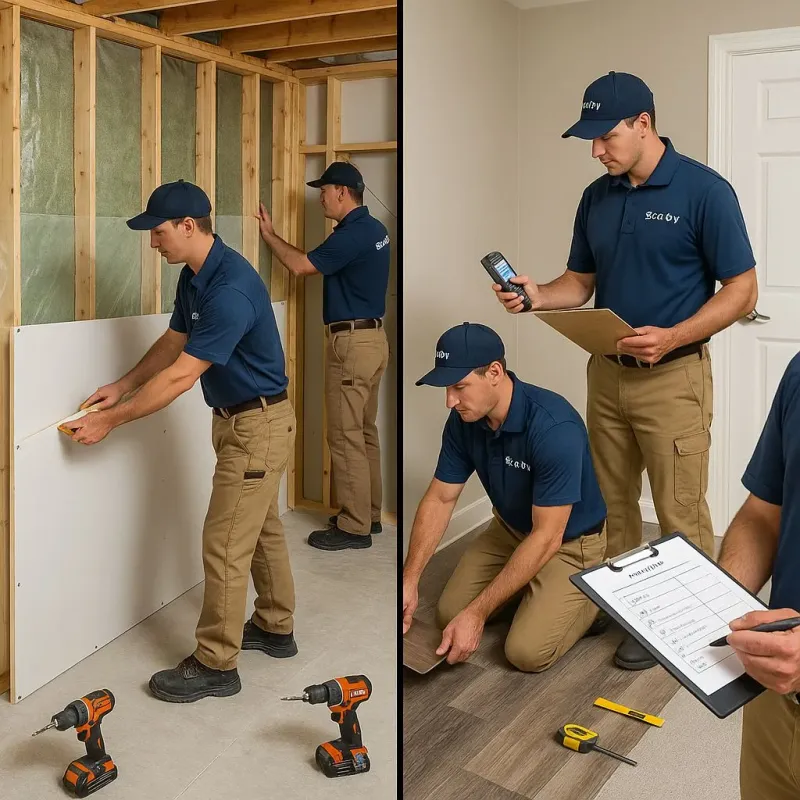 Repairs and Reconstruction process in Ogden, KS