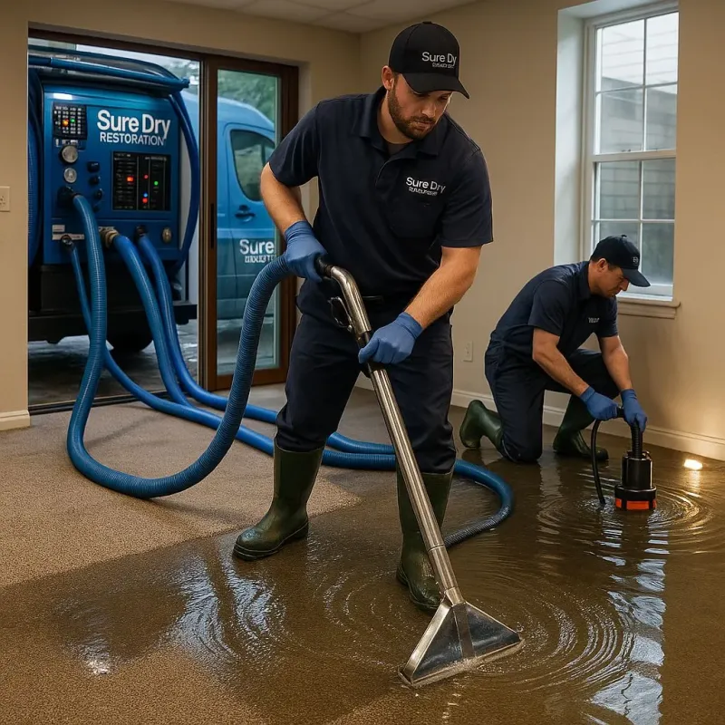 Water Extraction and Removal process in Ogden, KS
